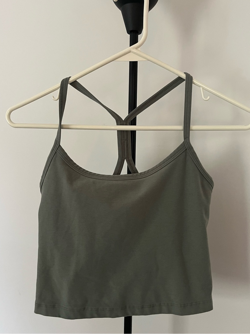 Light Sage Green Cropped Beyond Yoga Tank Top